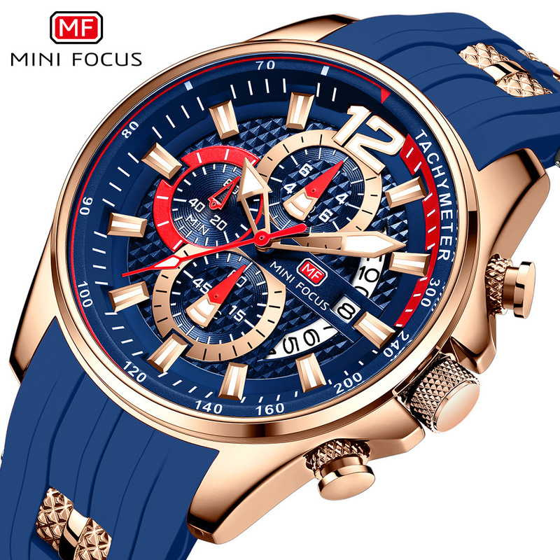 Mini Focus Watch Fashion Sports Men's Watch Waterproof Quartz Watch Large Dial Luminous Men's Watch 0350g Mini Focus Watch Fashion Sports Men's Watch Waterproof Quartz Watch Large Dial Luminous Men's Watch 0350g