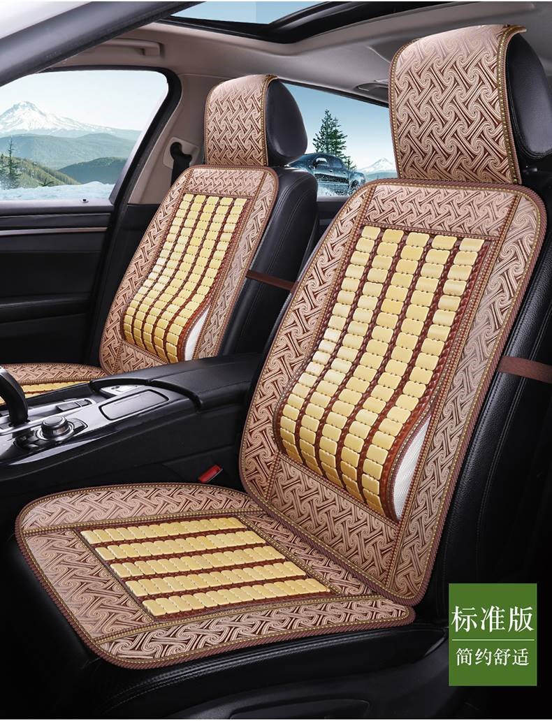 Universal Cooling Seat Cushion for Forklifts and Loaders, Breathable Mahjong Mat Seat Cushion for Excavators, Construction Machinery, and Cars in Summer