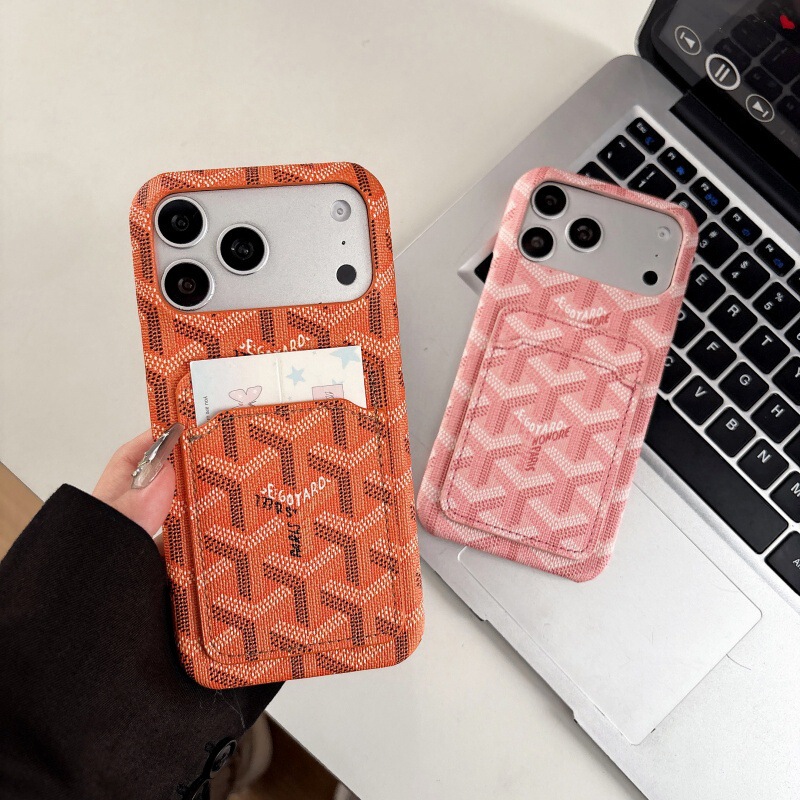 Nine-Color Trendy Goya Card Pocket Phone Case for iPhone 18 Pro 17 Air 16 Plus 15/14/13/12 Nine-Color Trendy Goya Card Pocket Phone Case for iPhone 18 Pro 17 Air 16 Plus 15/14/13/12