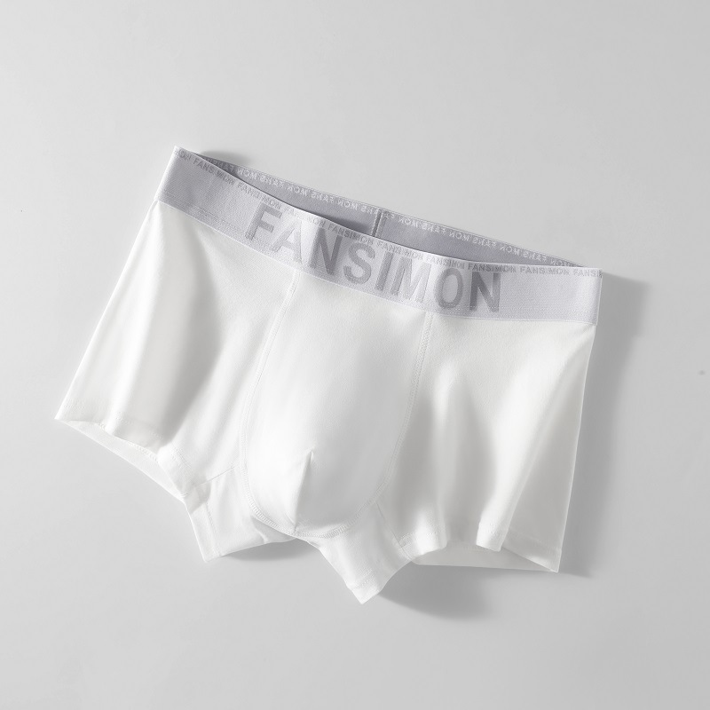 Ropa interior de los hombres de algodón verano delgada media cintura transpirable hombres triángulos cortos deportes ropa interior juvenil