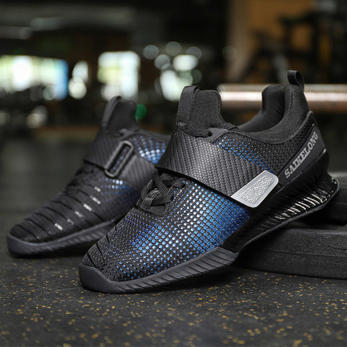 Professional Squat Shoes for Men Powerlifting Shoes Indoor Fitness Specialty Shoes Comprehensive Training Shoes for Women Support Deadlift Shoes