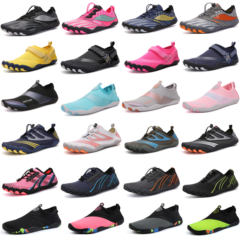 Outdoor Creek Tracing Shoes Breathable Wading Shoes Men And Women Beach Swimming Climbing Rock Climbing Five-finger Shoes Indoor Running Fitness Shoes