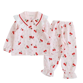 童家居服套装;童家居服上装