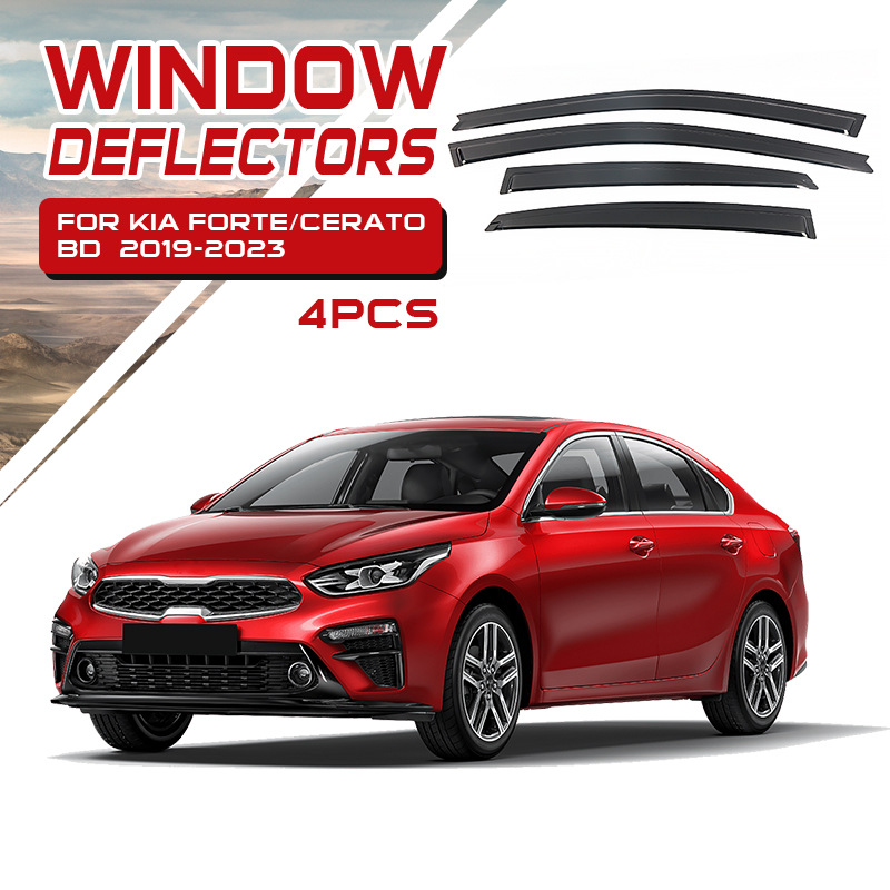 Aplicable Kia Sunny Bloqueador de lluvia ceja Kia k3 Forte Cerato Window Deflector image 12