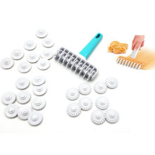 多用途滚轮裙边花纹缎带造型工具 翻糖花式面点食模具DIY自由组合