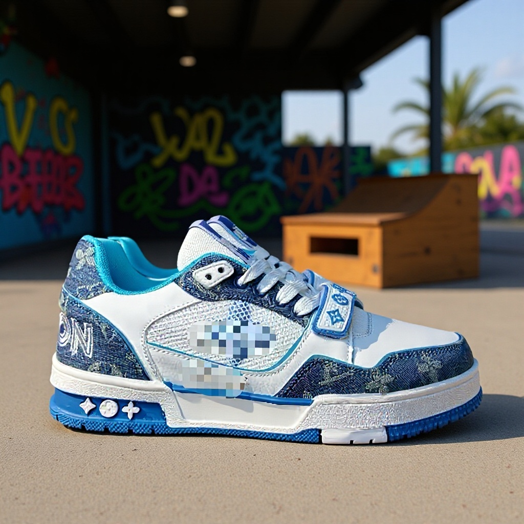 2025 New Autum Men's Velcro Sneakers Korean Style Fashionable Casual White Shoes Sports Trendy Shoes Wholesale