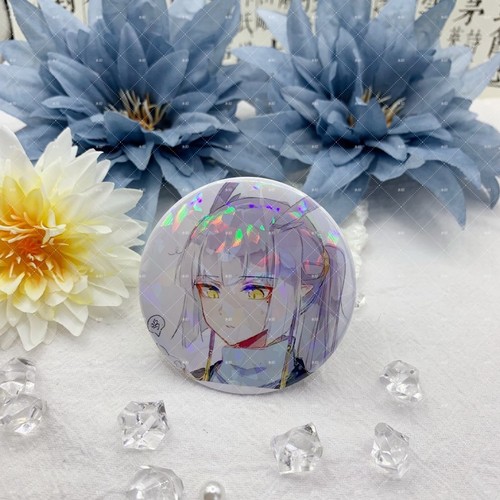 SKY Light Encounter Game Bar Kakashi Oyster Mushroom Head White Bird Keel Animation Peripheral Badge Gravel Laser Brooch