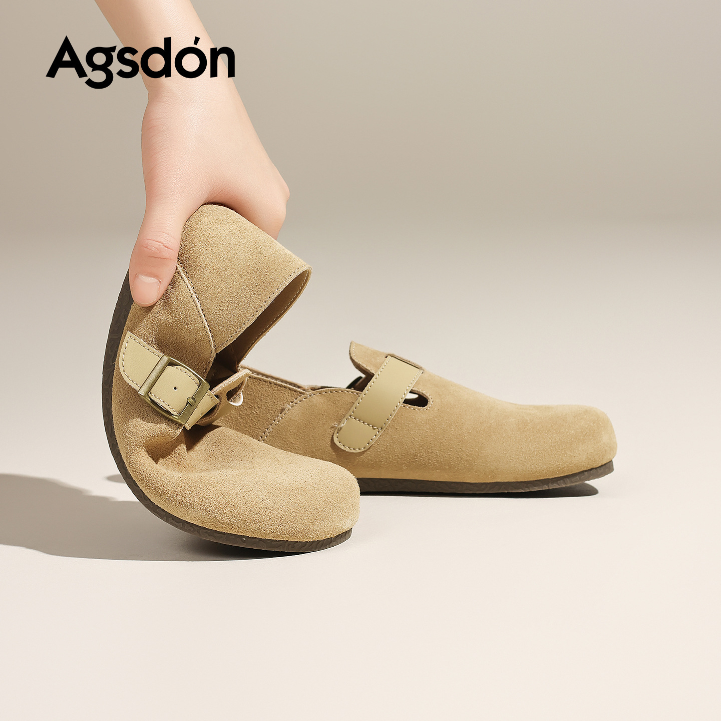 Augu Shiden todo incluido Boccan zapatos para mujeres 2026 nuevo primavera dos usar un zapato para mujeres embarazadas zapatos casuales con suela suave