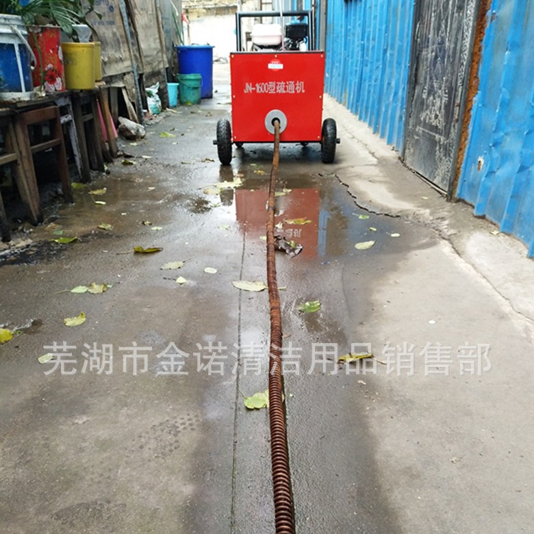 邢台保定张家口加工销售汽油机动力野外市政下水管道疏通机