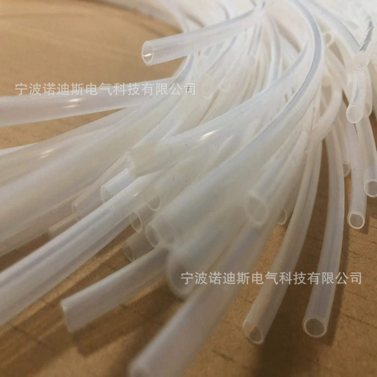 厂家供应耐高温阻燃透明绝缘套管双层热熔密封铁氟龙热缩管