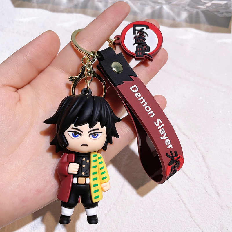 新しい立体キーホルダー車のキーチェーン漫画アニメーション人形スクールバッグペンダント手作り周辺ギフト|undefined