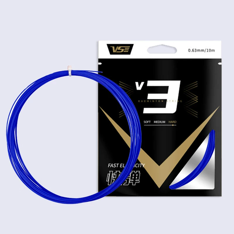 VENSON威臣 [VS羽毛球线V3高反弹快弹炫音进攻线0.63MM线径]