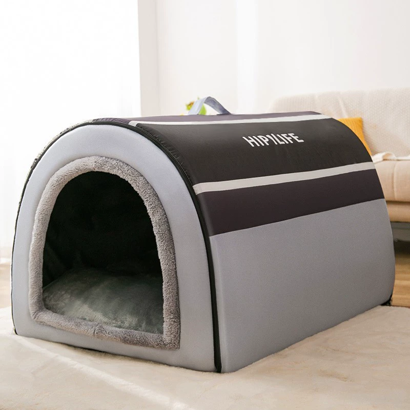 Large dog kennel winter warm dog house removable and washable dog bed four seasons large dog house type cat kennel pet supplies