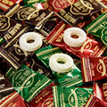 散装批发小茶糖商用茶味圈圈糖网红火锅酒店招待小零食薄荷糖糖果