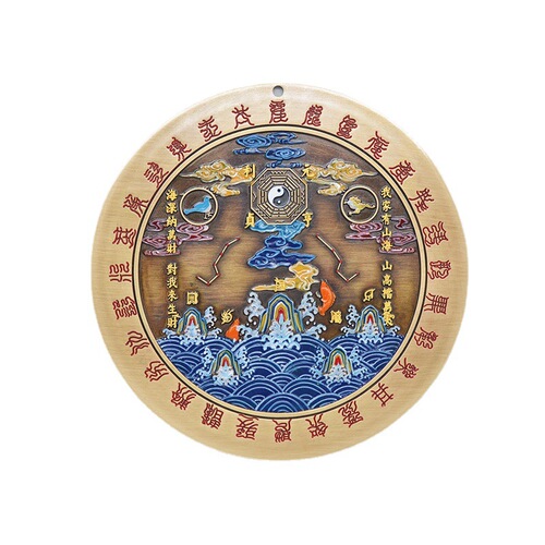 Hongda Brass Painted Twelve Constellations Shanhai Town Auspicious Home Bronze Decoration