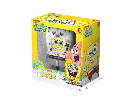 SpongeBob SquarePants Big Star Surprise Puppet Series Big Doll Creative Ornament Hand Figure Gift Educational Children's Toy
