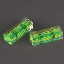 高精度大号长方形水平泡微型平衡绿柱三线水平仪水准仪迷你水平尺