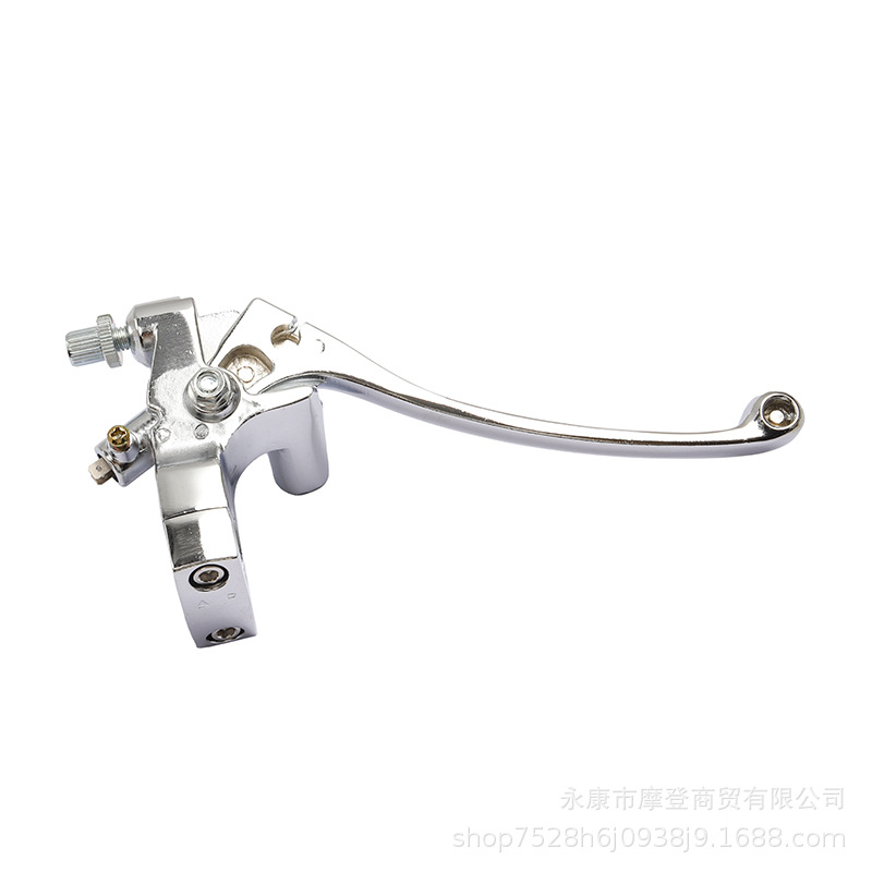 Motorcycle Accessories Electroplated 25mm Handlebar Hydraulic Brake Master Cylinder Brake Upper Pump Left and Right Set Big Turtle King 14mm