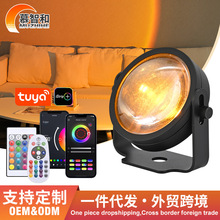 �羳����ֱ�����㲹���Ϧ���������Χװ��Сҹ��ͶӰsunsetlamp