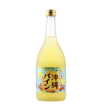 日本进口果酒宝酒 菠萝汁配制酒 冲绳产女士酒低度酒洋酒 720ml