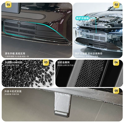 insect-proof net, radiator guard, and | Automobile anti-insect net