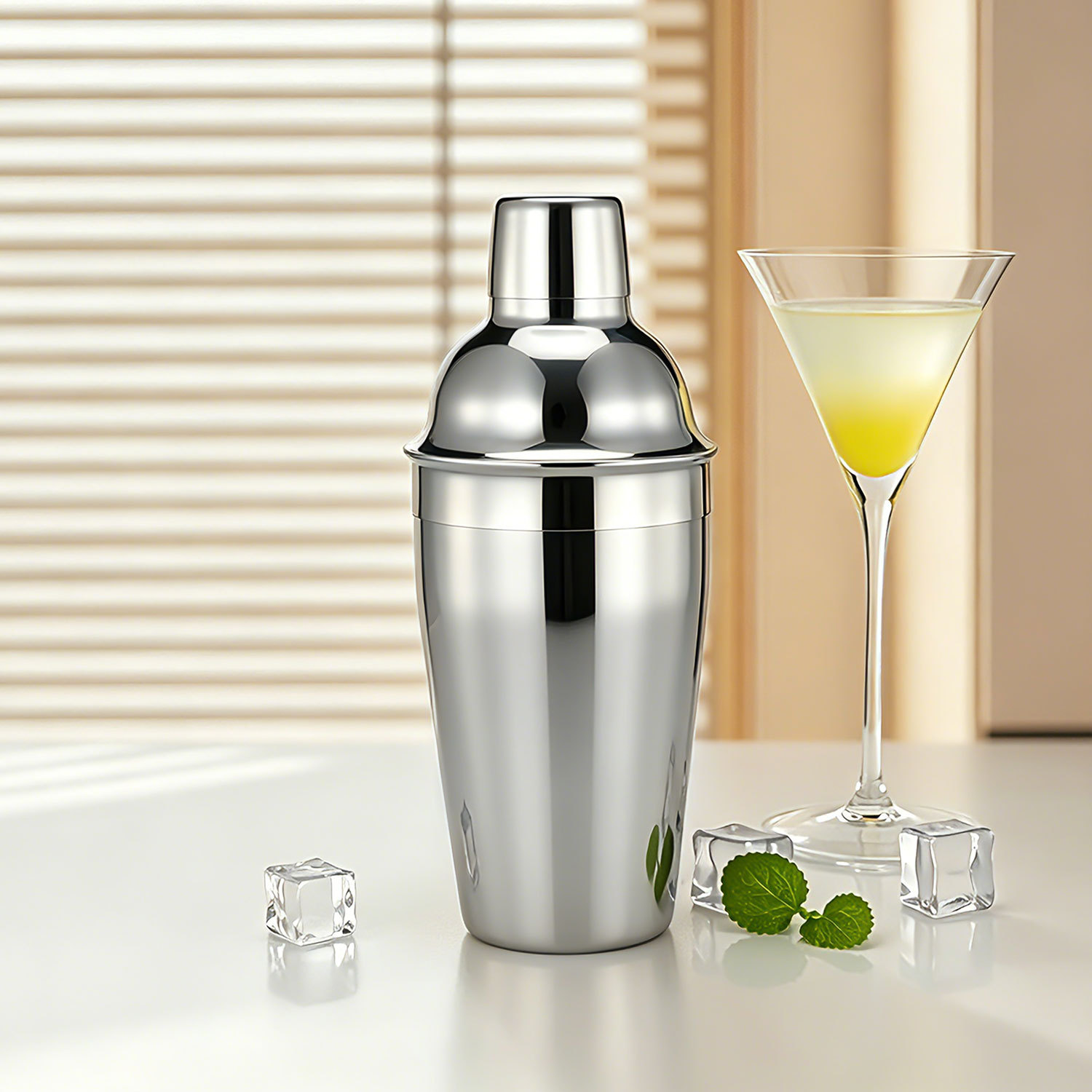Nuevos productos transfronterizos de acero inoxidable para la Copa xueke sacudidora profesional de tres etapas herramienta de mezcla de vino resistente al raspado