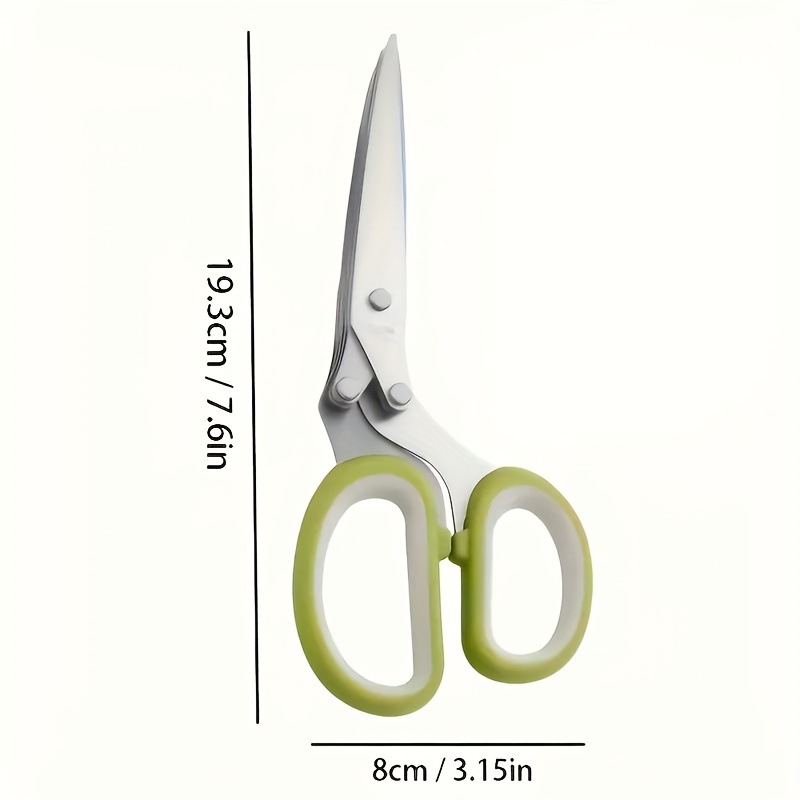 [Stains Steel] 5-Blade Stains Steel Kitchen Scissors |