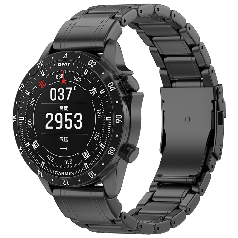 Suitable for Garmin Fenix8 Titanium Strap 22/26mm Fenix7 Swept Wing Titanium Strap