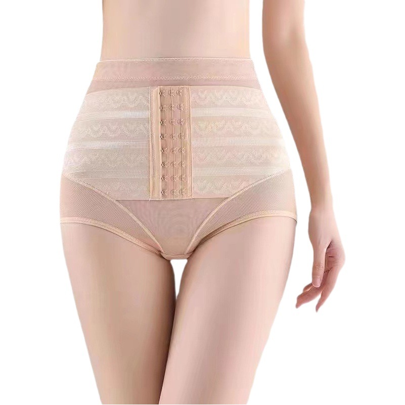 Cross-border thin high waist women's postpartum body shaping pants belly shaping underwear waist corset belly contracting hip lifting body shaping underwear