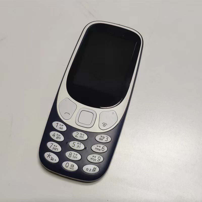 适用跨境3310 2.4gsm2G非智能直板按键老人功能手机双卡