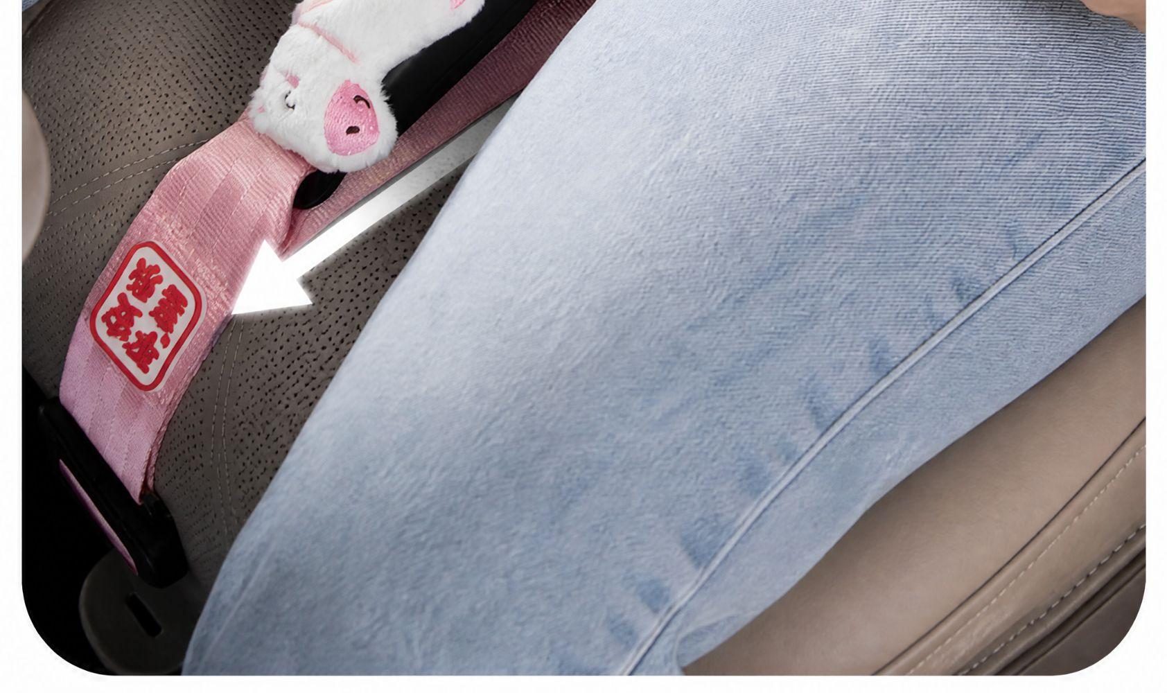 Pregnant Women's Car Seat Belt to Prevent Belly Compression, Adjustable Belly Protection Device for Car Use, Car Safety Fastener
