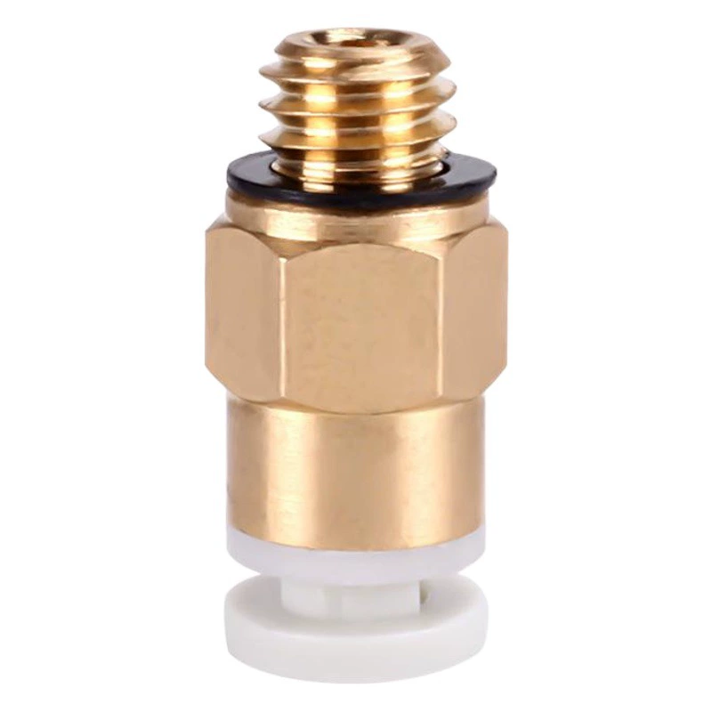 Пневматическое соединение для аксессуаров 3D-принтера Reprap удаленного экструдера с резьбой 4*2 мм трубы M6