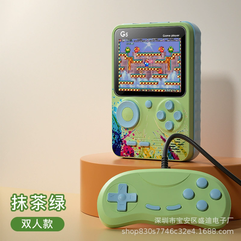 Retro fighting game console for double, nostalgia, 3.0inch, (Cross-border trading)