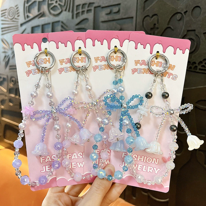 Ногтивая sequins with bow? перевод: бусинные блестки с бантом, браслет из бусинок, мобильный телефон, сумка, ремешок из жемчуга, стиль светлой роскоши, подарок на день рождения