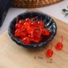 Small cherry-transparent red