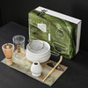 Matcha, tools set, Japanese brush, tea set