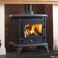 Домашний теплый камин в европейском стиле, чугунный камин, настоящая дровяная печь для обогрева, производитель для деревенских вилл и B&B.
