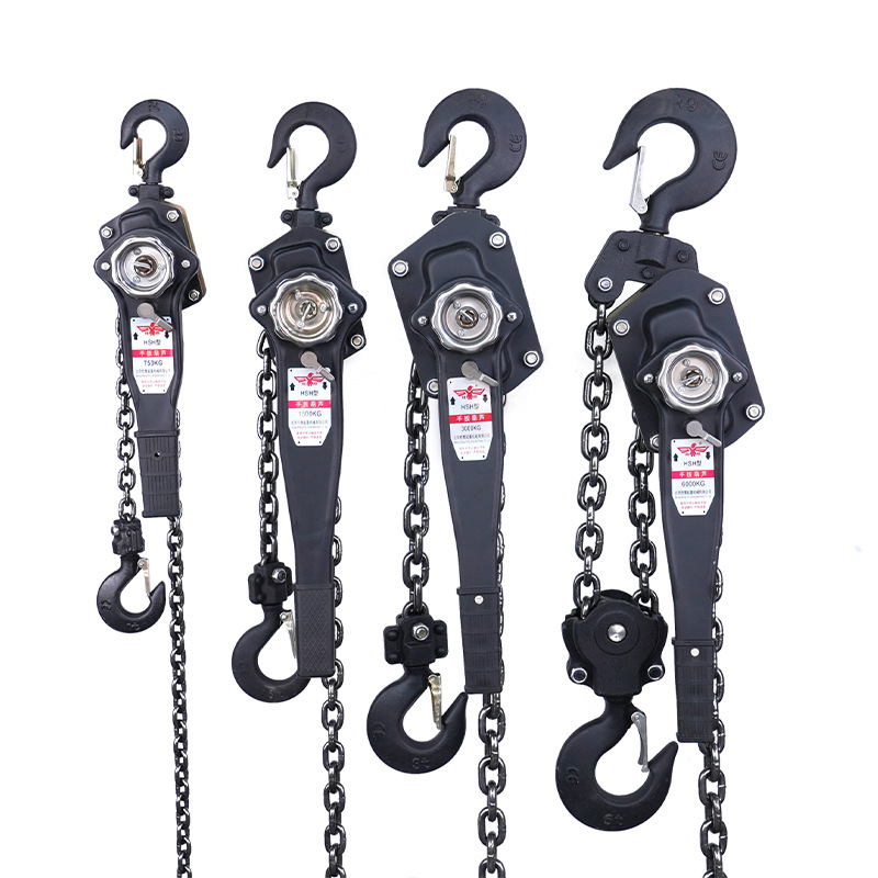 1t2t3t elevación de cadena invertida de grúa de mano mano grúa de mano mano aguja de mano tenedor de alambre de mano