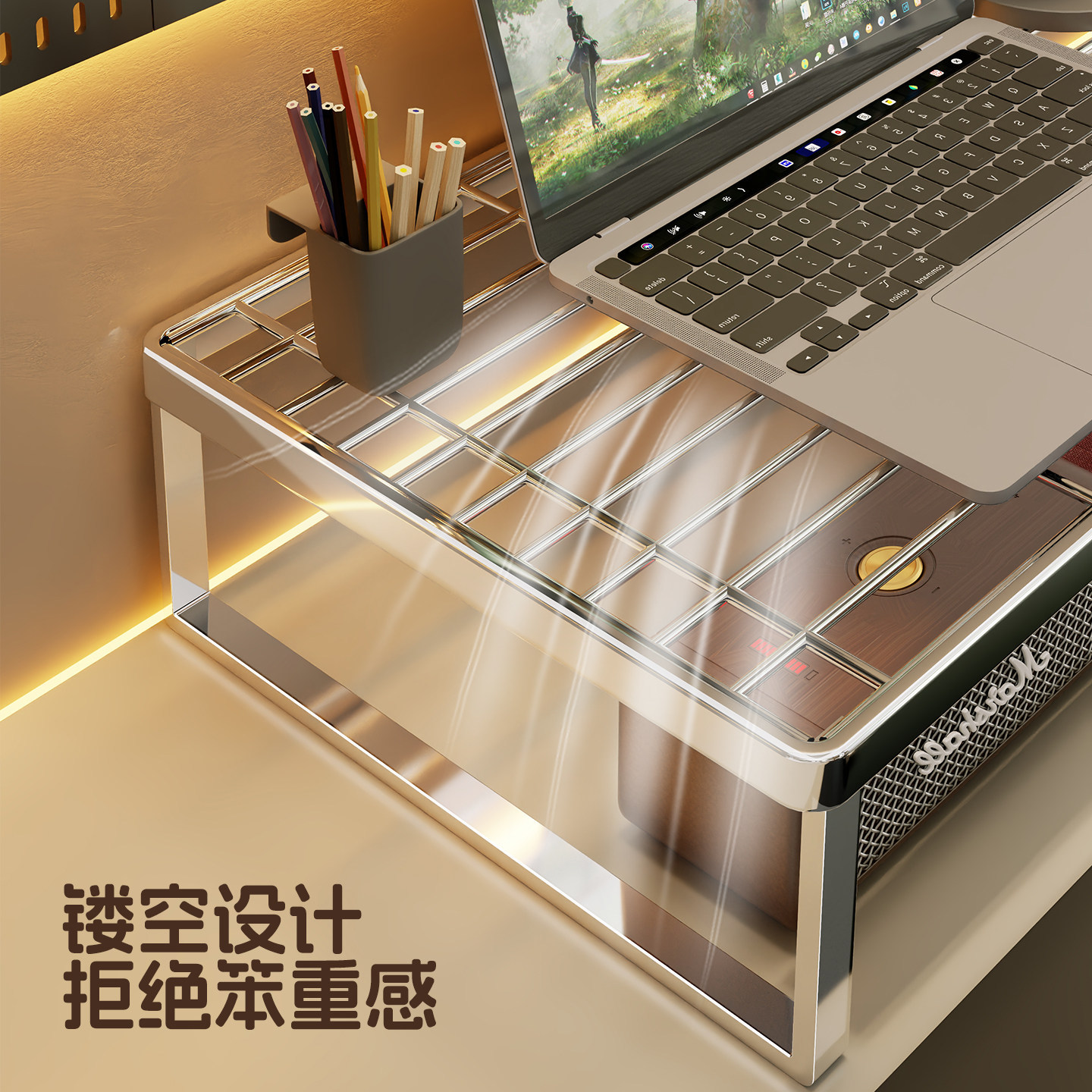Soporte Elevador para Monitor de Computadora para Escritorio