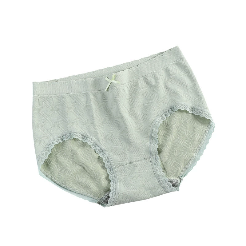 [Четыре коробки] Беговая модель 3.0 Wet Lither Cotton Crotramid женские нижние штаны кружевные середина талии сломанныеBROAR женские