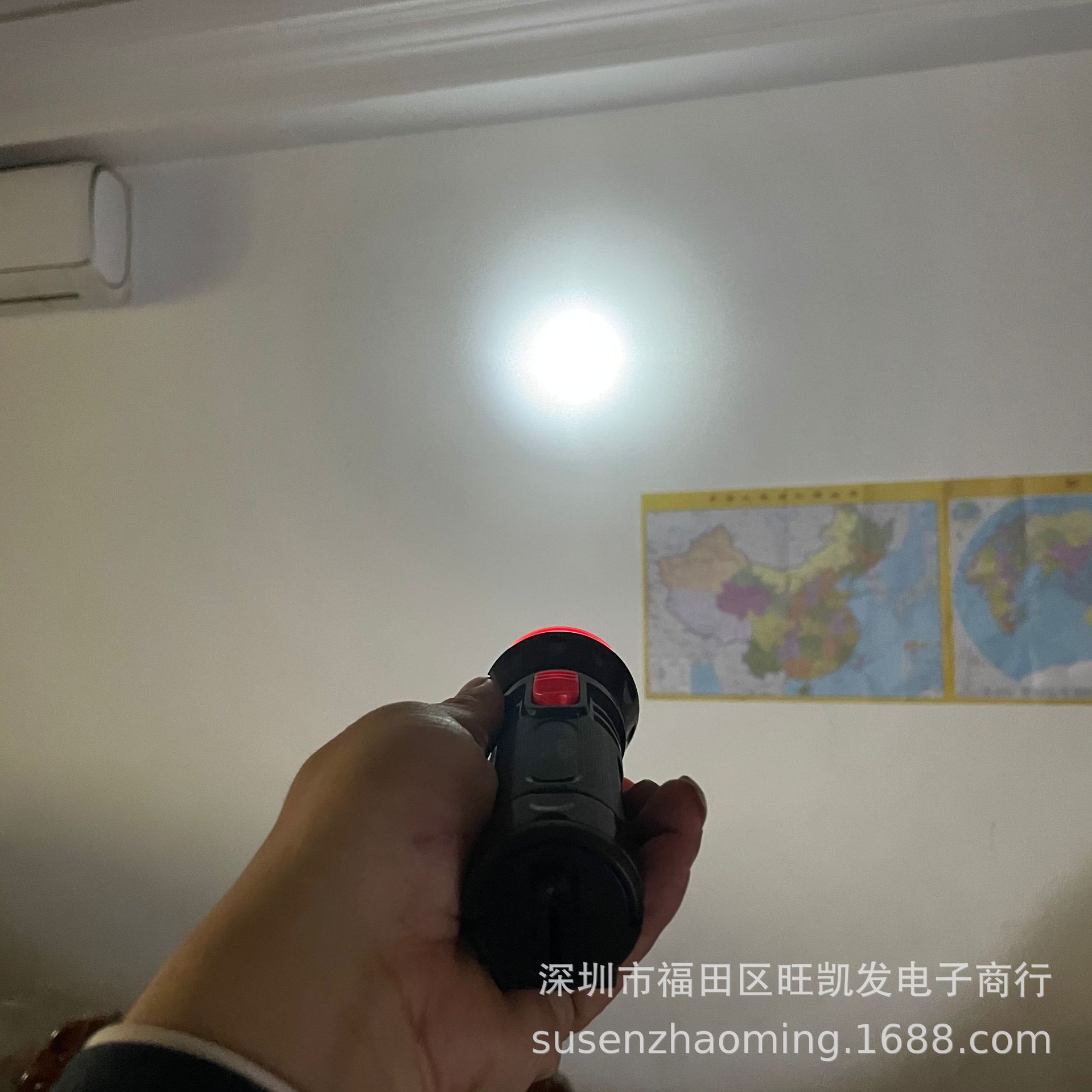 LED手电筒 宝莲灯+侧灯