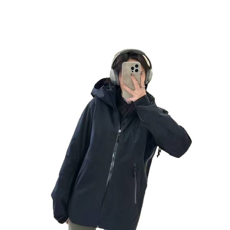 ジャケット アウトドア 防風 メンズ レディース ジャケット ブラック ブルー 防水 スポット カジュアル スーツ フィットタイプ|undefined