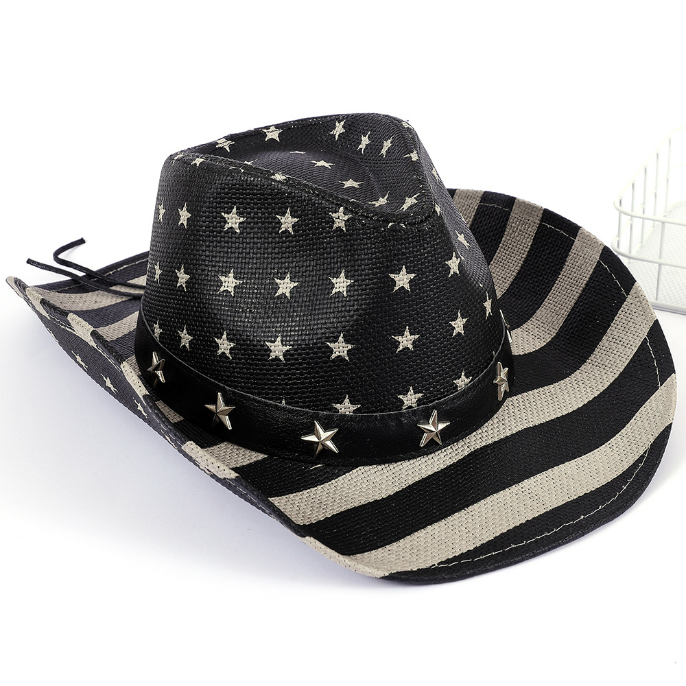 Amazon retro sombrero de vaquero occidental verano pastizales sombrero de paja neutral