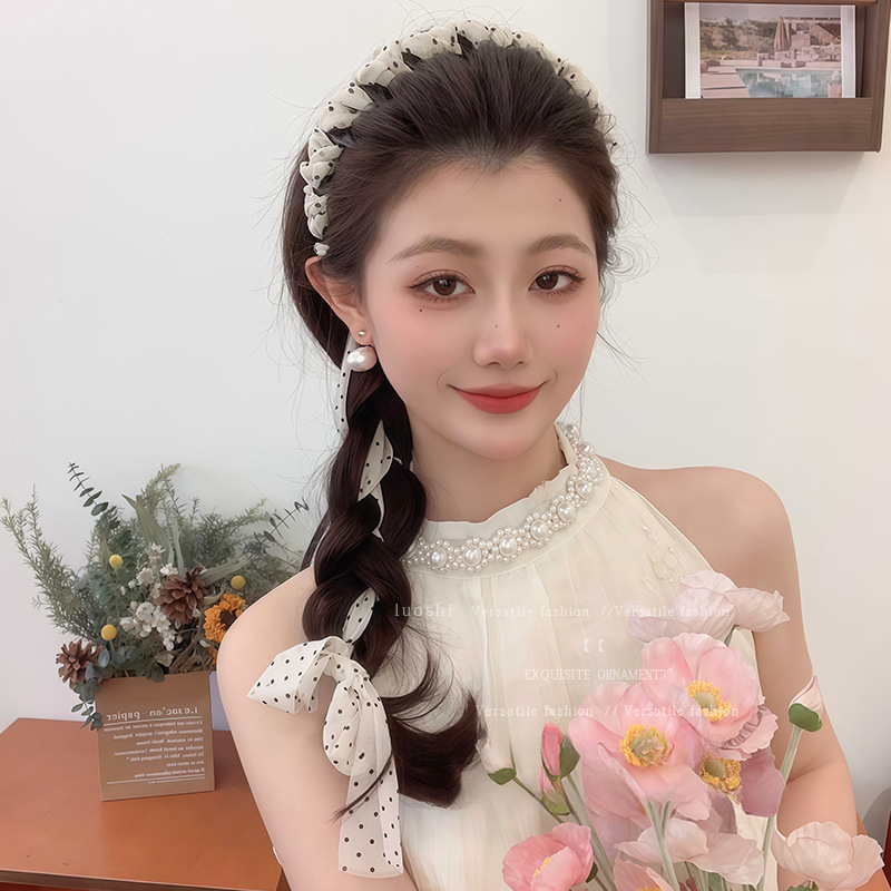 レトロな欧米風ヘッドスカーフ、甘くてクールな女の子のヘアスカーフ、ストリートダンス、サイクリング、フォトプロップス、ヘアバンド、ベルト装飾|undefined