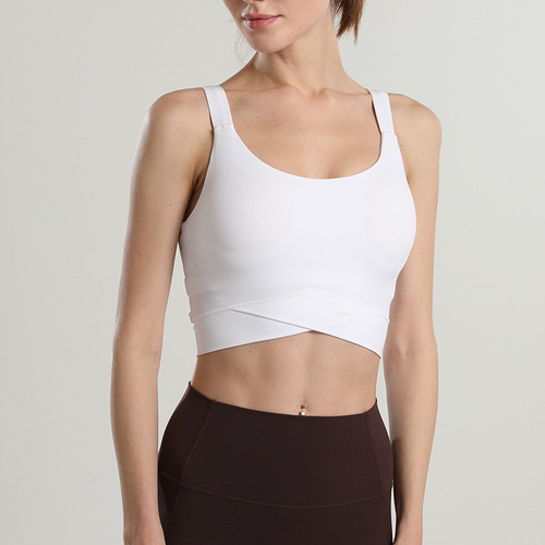  summer new beautiful back sports bra running shockproof elastic yoga vest high intensity sports bra for women