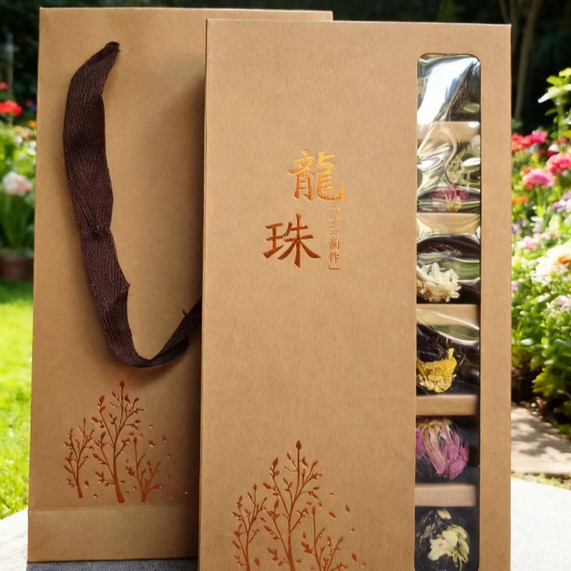 꽃차 블렌딩 생보이차 용주차 선물세트 144g