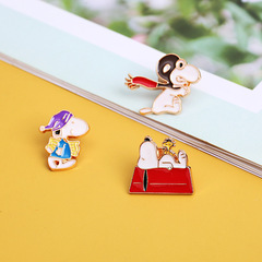 Cute Japanese anime character brooches, cartoon and comic peripheral alloy badges, clothing bags, kawaii accessories