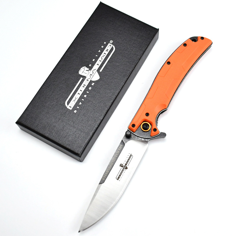 Fuerza extrema de alta calidad defensa personal cuchillo plegable cuchillo táctico cuchillo portátil cuchillo plegable al aire libre