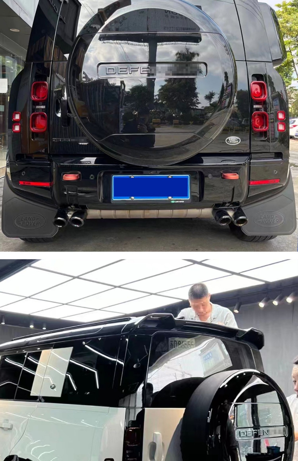 Suitable for 20-25 New Defender Spare Tire Cover 11013090 Rear-Mounted Spare Tire Cover Modification Wholesale
