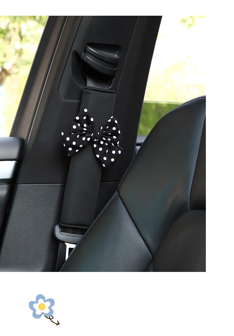 Car Seat Belt Shoulder Pads Air Layer Ice Silk Summer Car Shoulder Strap Cover Anti-Friction DIY Comfortable and Breathable